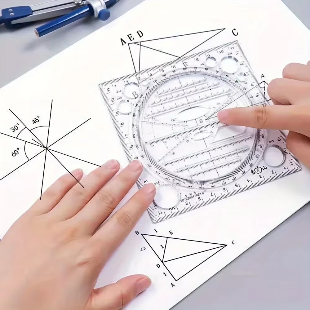 Photography Geometry - 1 unidade de gabarito de desenho