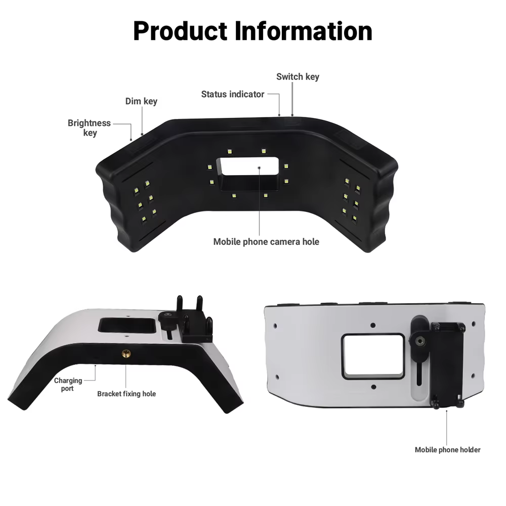 Luz LED para Fotografia Odonto - Photography Videos Free avaliação e preço