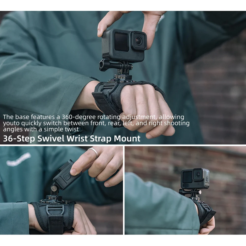Suporte de pulso ajustável par - Camera Wrist Strap avaliação e preço