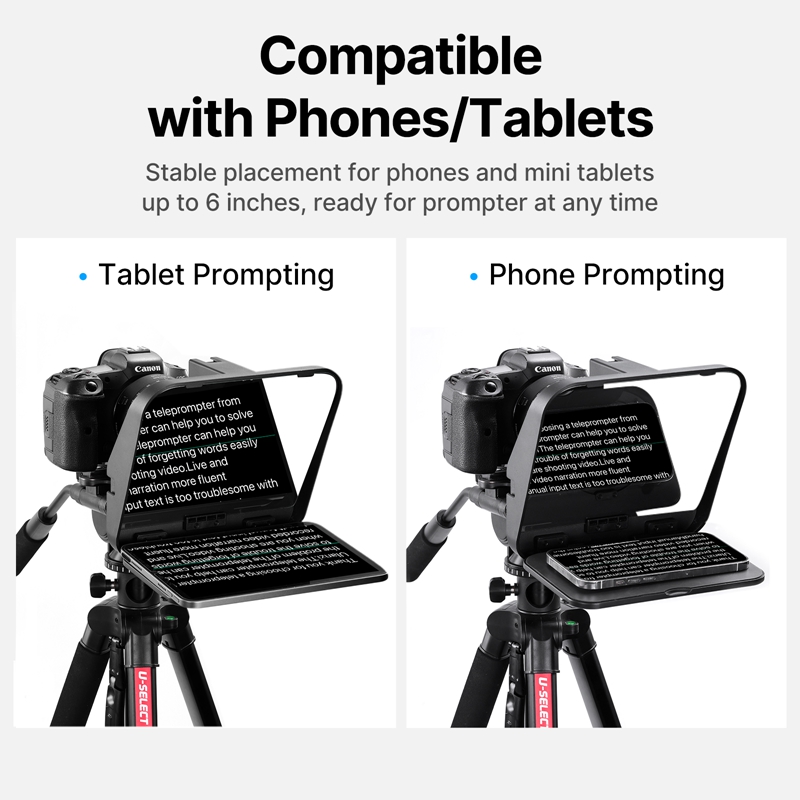 Ulanzi RT02 Mini Teleprompter  - Photography Prompt avaliação e preço